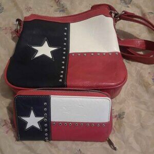 Montana West purse and matching wallet